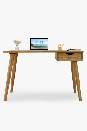 Dubový pracovný stôl, model Juraj 2