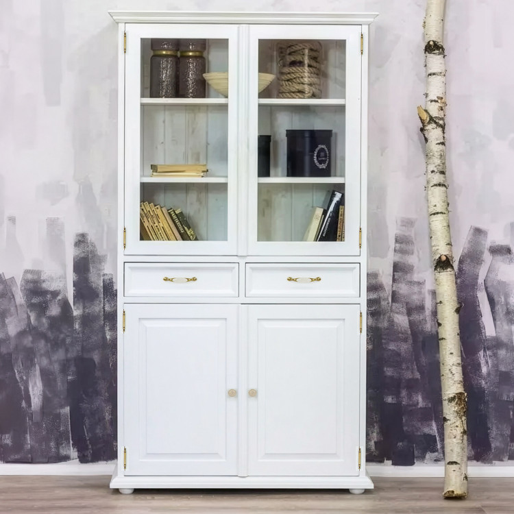 Dvojdverová vitrína Provence - drevená