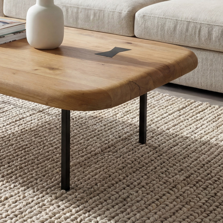 Drevený konferenčný stolík Lolek dub