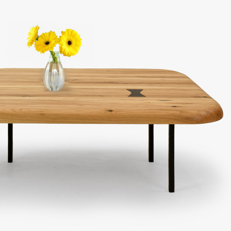 Drevený konferenčný stolík Lolek dub