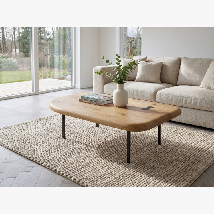 Drevený konferenčný stolík Lolek dub