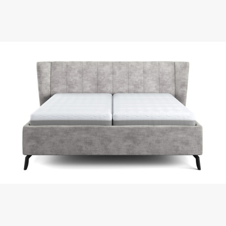 Moderná čalúnená posteľ s úložným priestorom, 180 × 200 cm