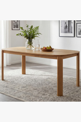 Designový drevený jedálenský stôl 200 x 100 cm