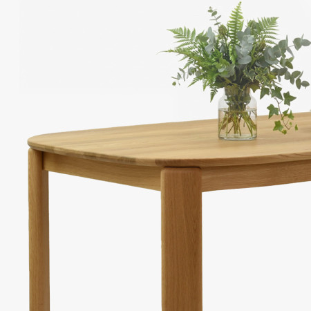 Designový drevený jedálenský stôl 200 x 100 cm