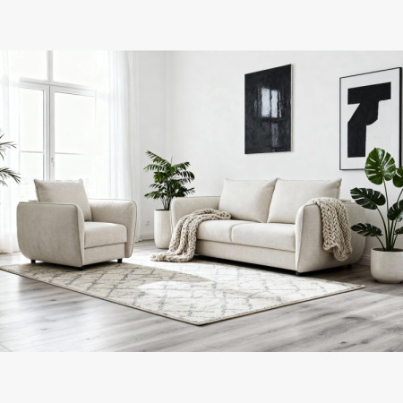 Sedacia súprava IVA s funkciou denného spania - 216cm celková šírka