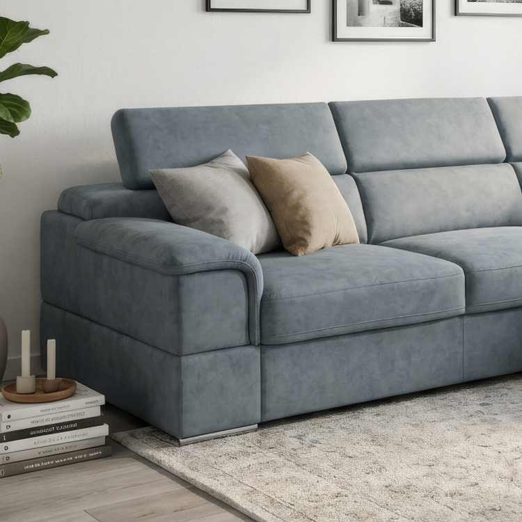 Rohová sedacia súprava s funkciou spania - pravý roh