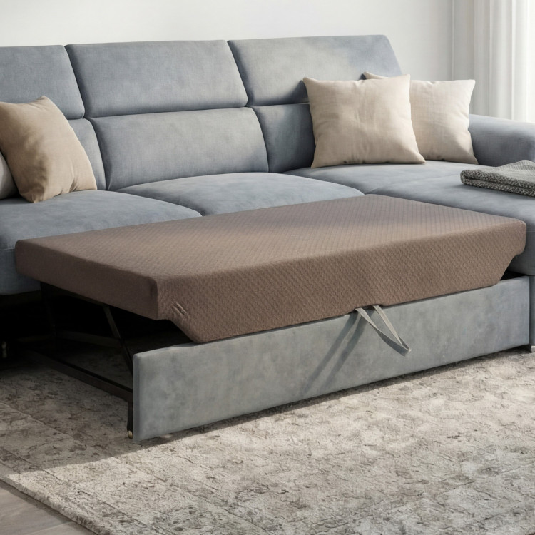 Rohová sedacia súprava s funkciou spania - pravý roh