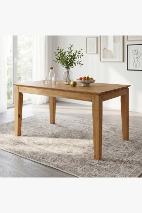 Dubový stôl s rozkladom 120 x 80 cm