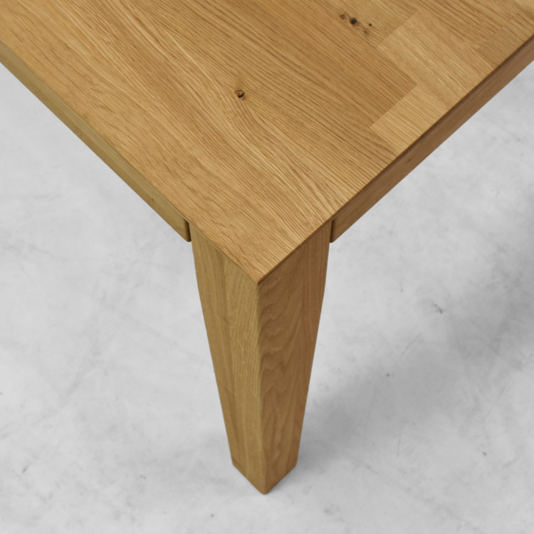 Dubový stôl s rozkladom 120 x 80 cm