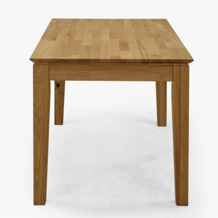 Dubový stôl s rozkladom 120 x 80 cm