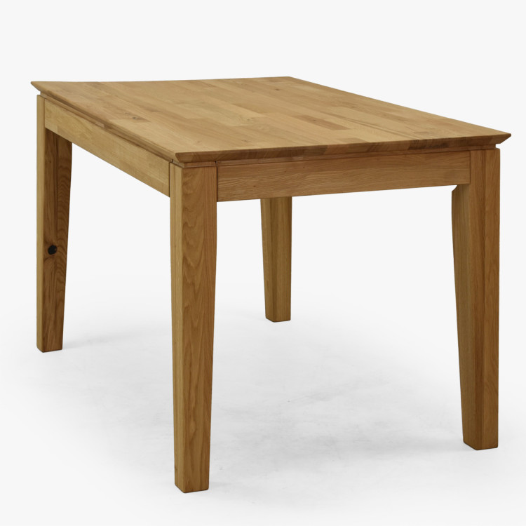 Dubový stôl s rozkladom 120 x 80 cm