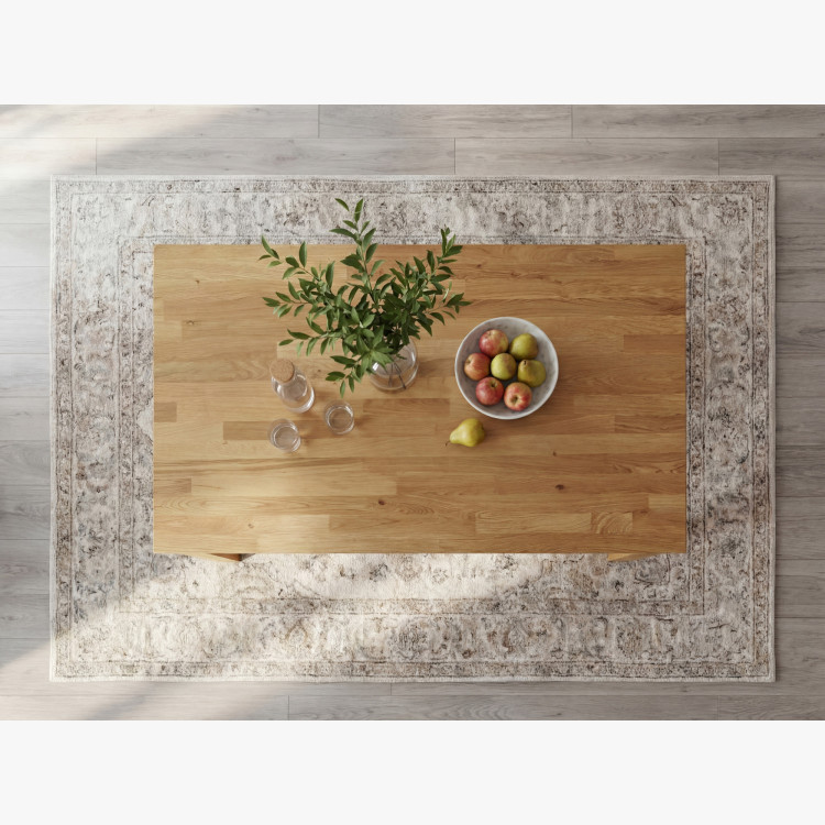 Dubový stôl s rozkladom 120 x 80 cm