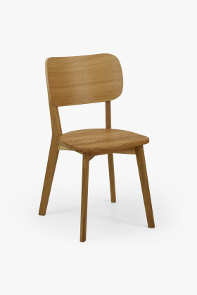 Jídelná stolička Lenka – celomasívna drevená stolička