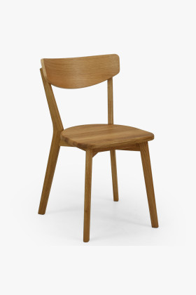 Dubová stolička Hanka – celomasívna jedálenská stolička