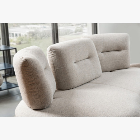 Sedacia súprava CURVE moderný dizajn - ľavý roh