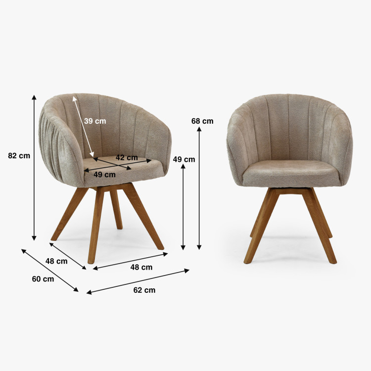 Dubový jedálenský set z masívu – oválny stôl countryside 180cm, lavica a stoličky Elba