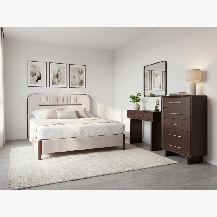 Čalúnená manželská posteľ 180x200 cm s úložným priestorom