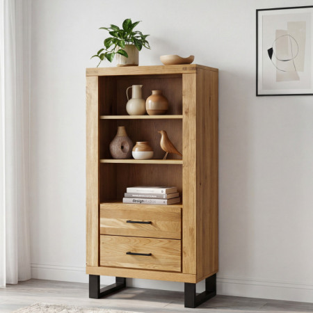 Nízký regál na kovových nohách, Martina 2344