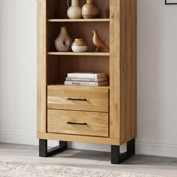 Obývacia stena Martina dub masív + dyha