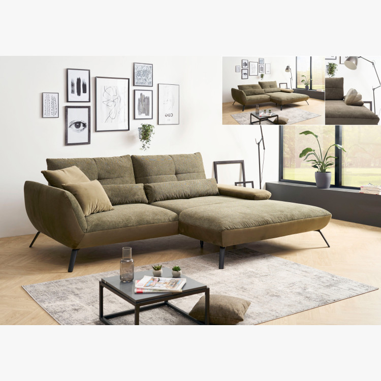 Modulárna sedacia súprava DOVER - pravý roh