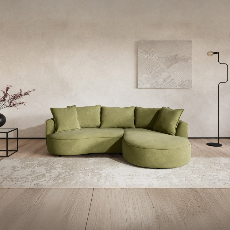 Zaoblená sedačka SANA – pravý roh