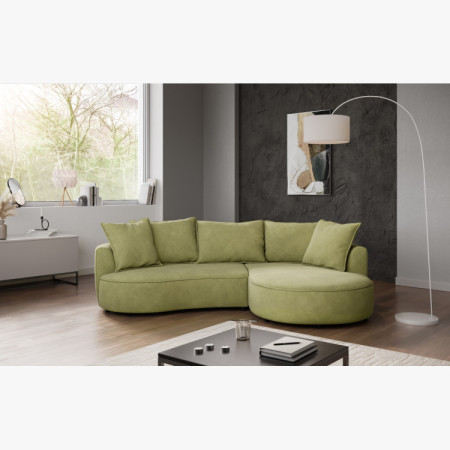 Zaoblená sedačka SANA – pravý roh