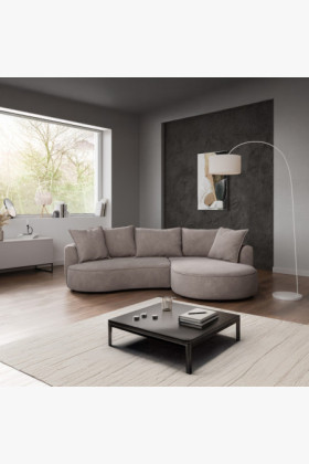 Zaoblená sedacia súprava SANA – pravý roh