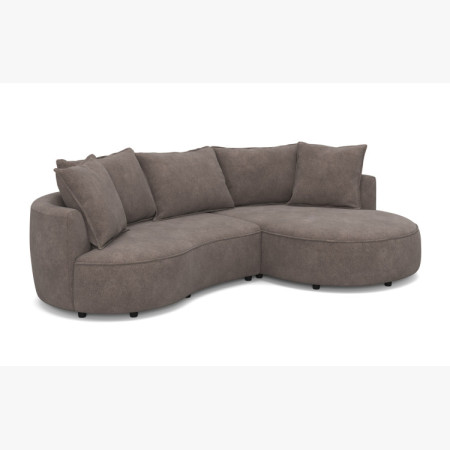 Zaoblená sedacia súprava SANA – pravý roh