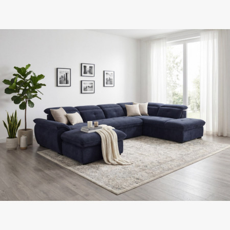 Veľká sedacia súprava do tvaru U ZOOM - výber farby