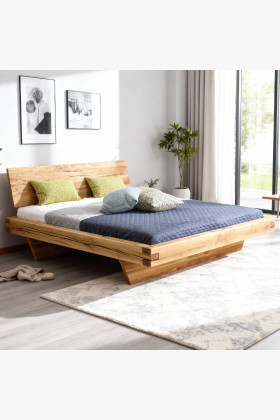 Dubová posteľ Matus 180x200 cm z masívneho dreva 2