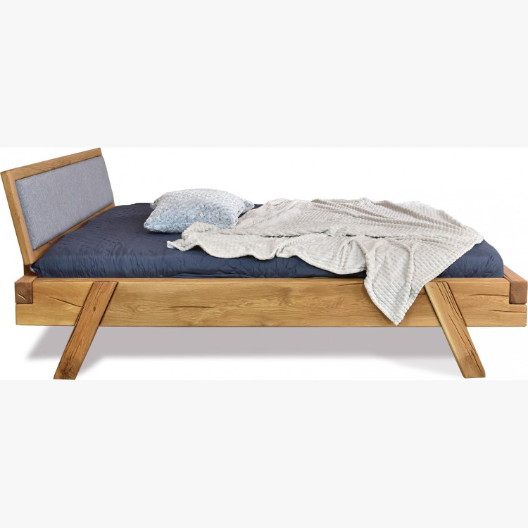 Luxusná posteľ z trámov dub Manželská Spider 160 x 200