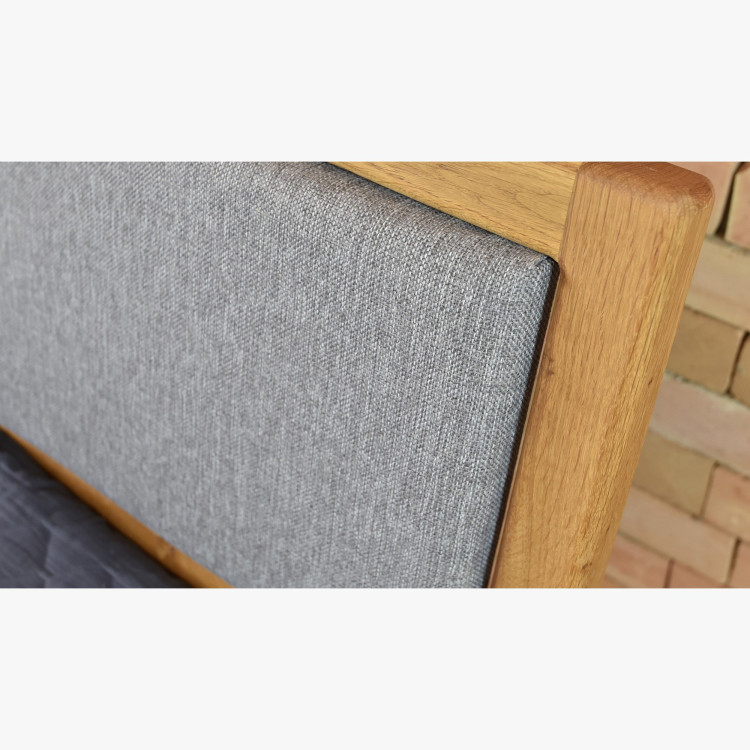 Luxusná posteľ z trámov dub Manželská Spider 160 x 200