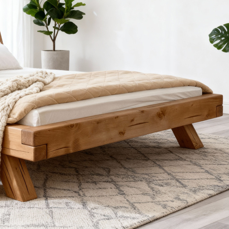 Drevená posteľ Miky 160 x 200 cm z masívneho smrekového dreva