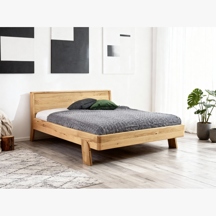 Manželská posteľ Siena 180x200 cm z dubového masívu