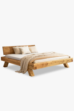 Drevená dubová posteľ 160 x 200 Miky z masívu 2