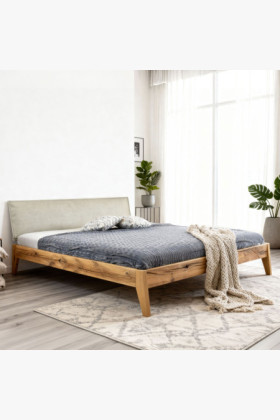 Masívna posteľ pre dvoch z dubu 180 x 200, William