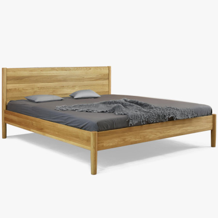 Posteľ z dubového masívu 180 x 200 cm