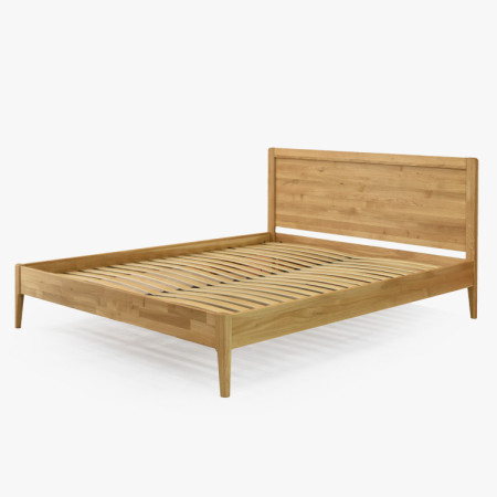 Manželská posteľ na nohách z dubu 180 x 200 cm, praha