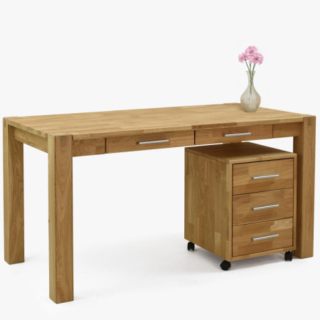 PC stolík z dubového dreva