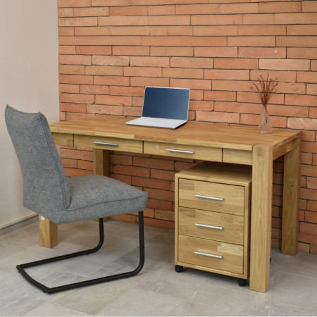 PC stolík z dubového dreva