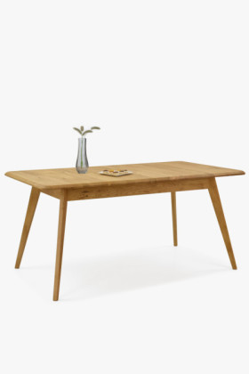 Drevený dubový rozkladací stôl 160 - 200 cm 2
