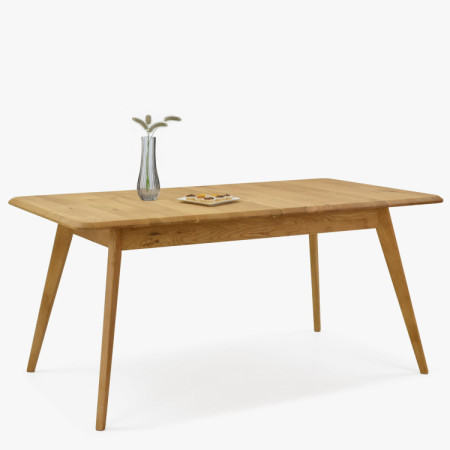 Drevený dubový rozkladací stôl 160 - 200 cm