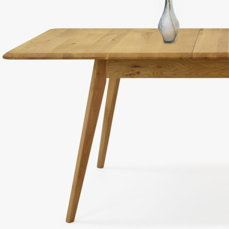 Drevený dubový rozkladací stôl 160 - 200 cm