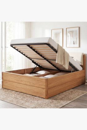 Posteľ 180 cm s úložným priestorom manželská , Helsinki Olej 2