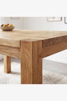 Dubový stôl do jedálne z masívu, Košice 120 x 80 cm 2