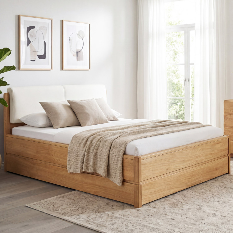 Posteľ s úložným priestorom manželská ON, Helsinki 140 x 200 cm