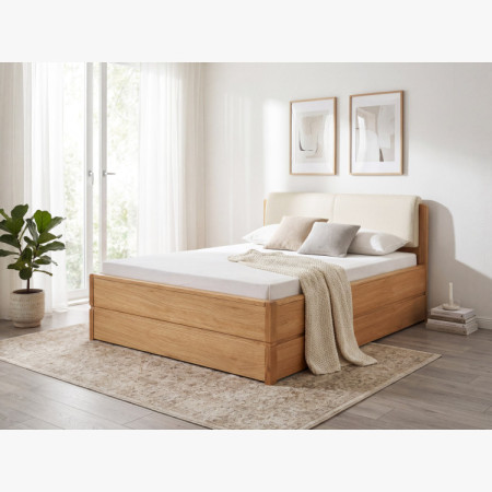Posteľ s úložným priestorom manželská ON, Helsinki 140 x 200 cm