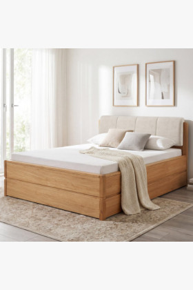 Posteľ 180 cm s úložným priestorom, Helsinki Olej