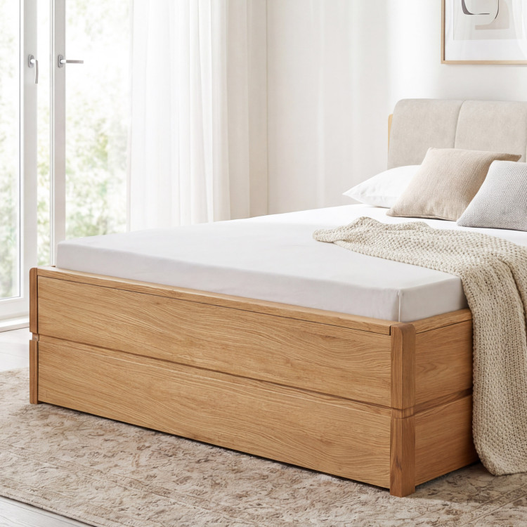 Posteľ 180 cm s úložným priestorom, Helsinki Olej