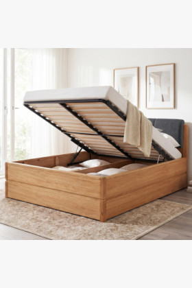 Posteľ 200 cm s úložným priestorom, Helsinki Olej 2